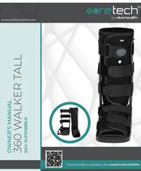 360 Walker Tall manual cover SUP2028BLK