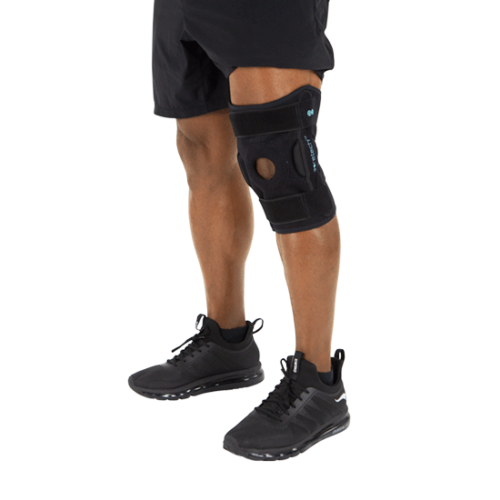 SUP2072 Coretech Hinged Knee Brace L1820 viewed from the front left side