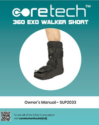 360 Exo Walker Short manual cover SUP2033BLK