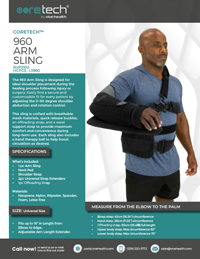 Cover of Product Brochure for SUP2102 960 Arm Sling.