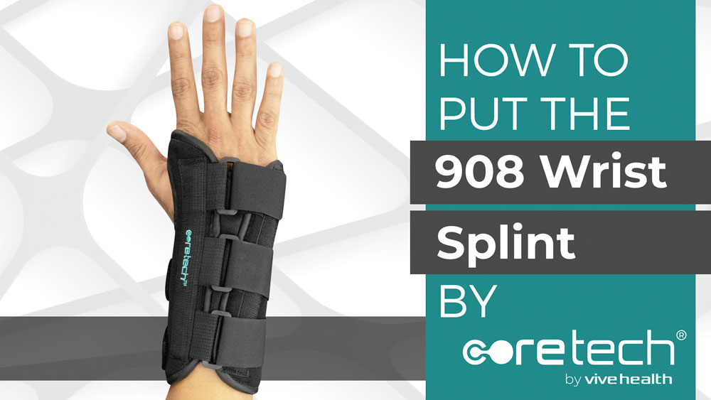 How to put the 908 Wrist Splint